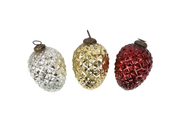 Zapfen silber M<br>Glas<br>