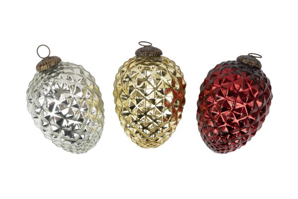 Zapfen gold L<br>Glas<br>