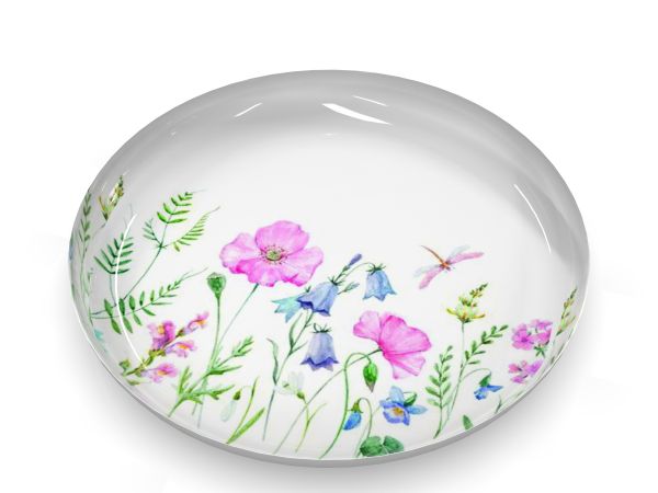 *NEU*Schale rund, Blumenwiese<br>