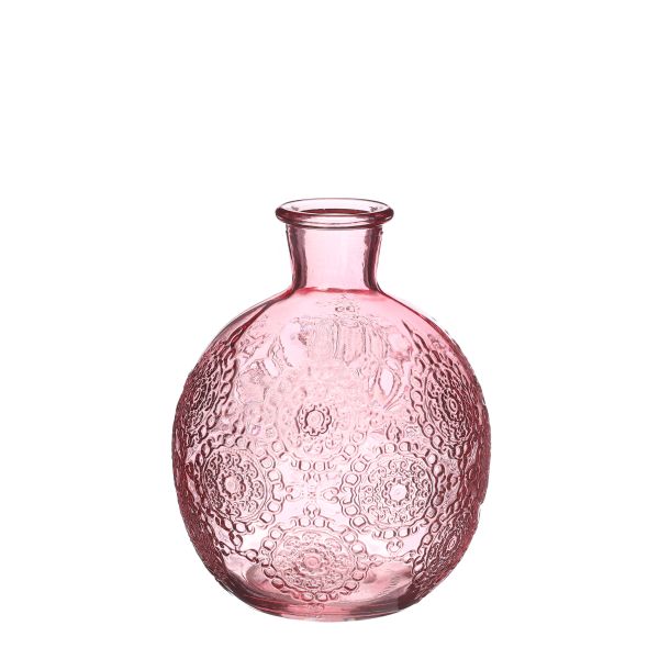 Vase Bologna klein<br>h.12 Ø9,5 cm soft pink<br>