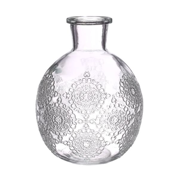 Vase Bolonga groß<br>h.17 Ø13 cm clear<br>