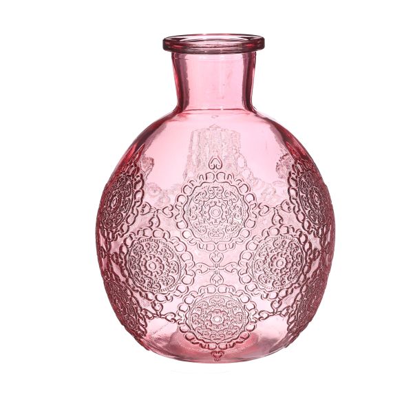 Vase Bolonga groß<br>h.17 Ø13 cm soft pink<br>
