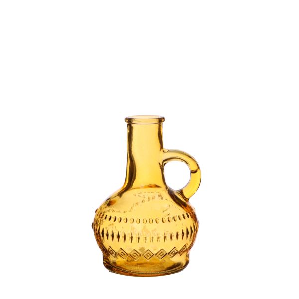 Vase Lille gelb<br>H10 cm D 7 cm<br>12 Stück<br>
