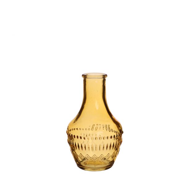 Vase Milano gelb<br>H10 cm D 6 cm<br>12 Stück<br>