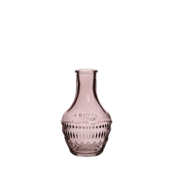 Vase Milano grau<br>H10 cm D 6 cm<br>12 Stück<br>