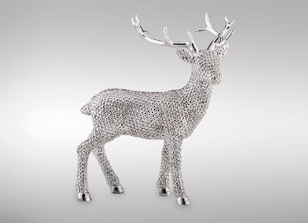 Rentier gro&szlig;<br>stehend rechts blickend<br>